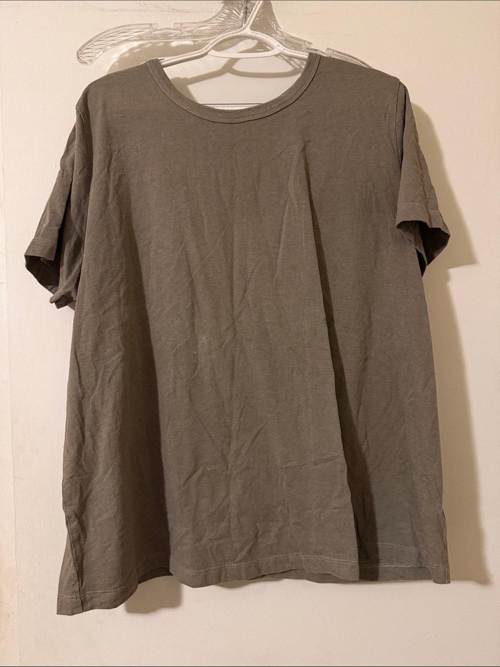 Classic Crewneck Short Sleeve Tee - Gray